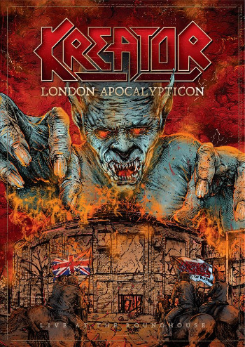 Kreator（クリエイター）ライヴ作品『ロンドン・アポカリプティコン』