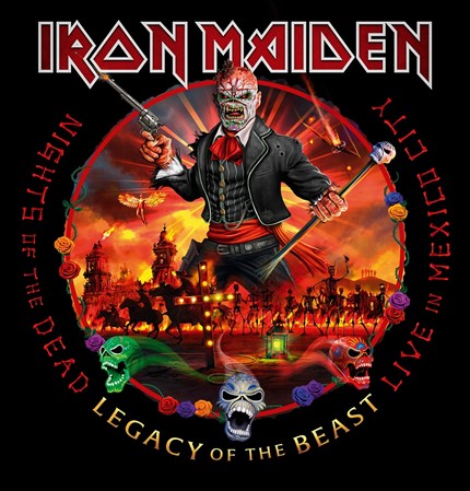 Iron Maiden アイアン メイデン 待望の最新ライヴ アルバム ナイツ オブ ザ デッド レガシー オブ ザ ビースト ライヴ イン メキシコシティ Tower Records Online