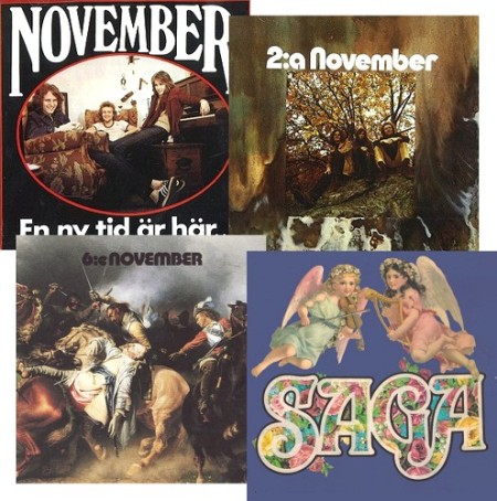 November（ノヴェンバー）、Saga（サーガ）｜70s北欧ハード・ロック/プログレバンド名盤4作品が新規リマスター/紙ジャケット仕様で一挙復刻  - TOWER RECORDS ONLINE