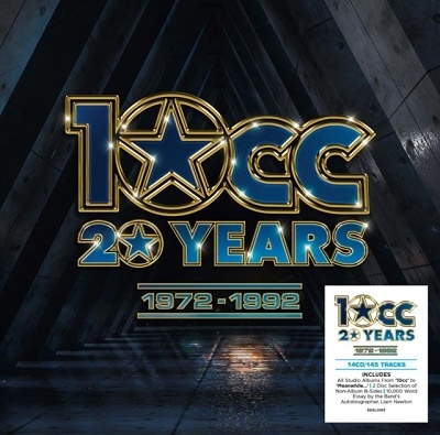 10cc｜『20 Years: 1972-1992』20年の歩みを網羅したCD14枚組の