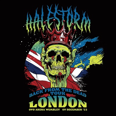 Halestorm（ヘイルストーム）｜『ライヴ・アット・ウェンブリー』ウェンブリーのライブ音源を日本限定でCDとして発売
