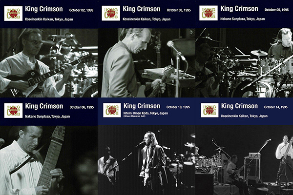 King Crimson（キング・クリムゾン）1995年の東京公演6作品がSHM-CD紙ジャケ仕様2024マスタリングでリニューアル - TOWER  RECORDS ONLINE