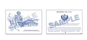 モーテル・ドゥ・キャップ・ポストカード(メンバーからのメッセージコメント入り)