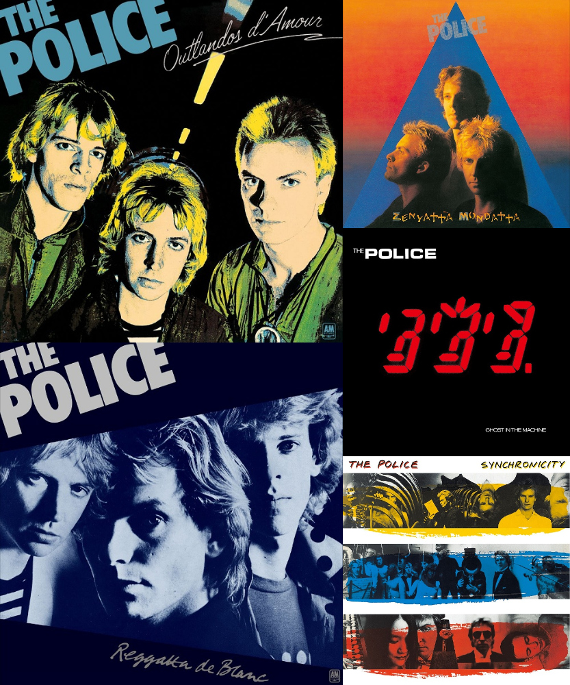 The Police（ポリス）名盤スタジオアルバム5作品が紙ジャケット/SHM-CD仕様で再発