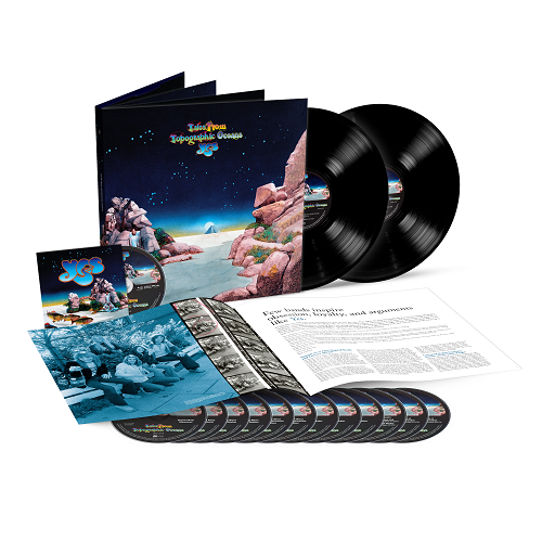 Yes(イエス)『Tales From Topographic Oceans』最新リマスター音源に加え未発表曲や当時のライヴ音源を収録した脅威の15枚組スーパー・デラックス・エディション