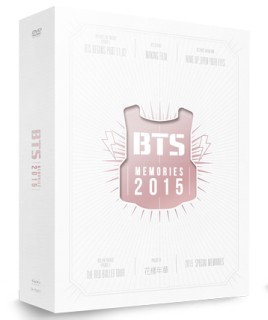 【公式】BTS MEMORIES 2015 DVD 韓国盤 正規品 メモリーズ