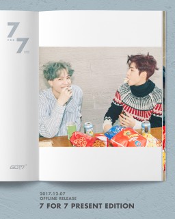 GOT7、韓国リパッケージ・ミニ・アルバム『7 FOR 7 PRESENT EDITION 