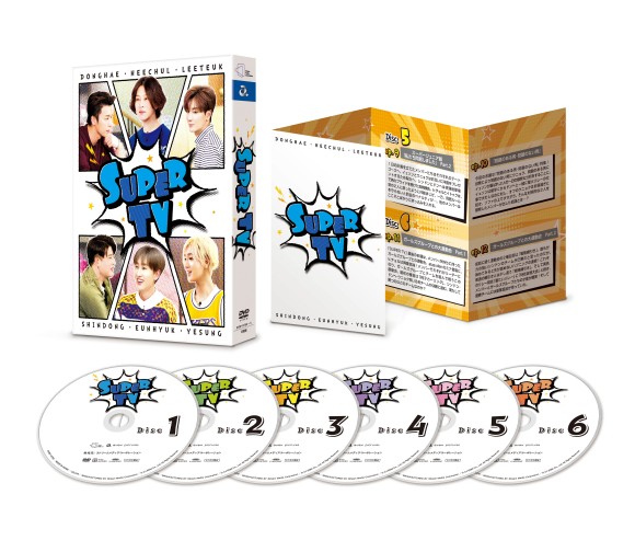 SUPER JUNIOR、バラエティ番組『SUPER TV』が映像化