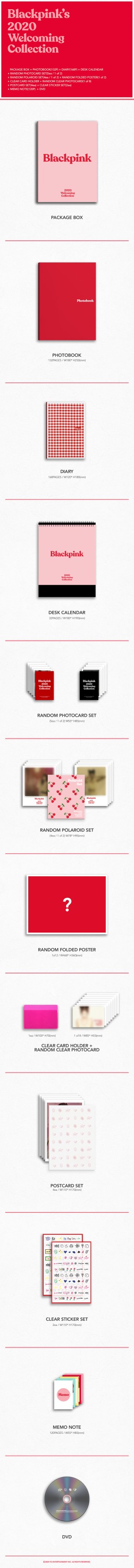BLACK PINK 2020 Welcoming Collection