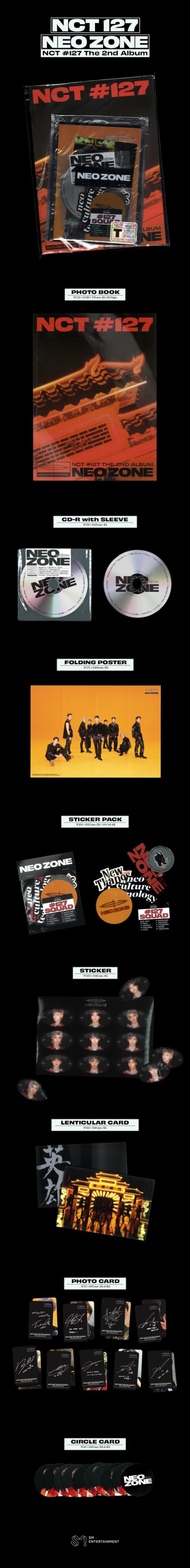 NCT 127｜韓国セカンドアルバム『NCT #127 NEO ZONE』新ヴァージョンT Ver.が登場｜今ならオンライン限定15％オフ