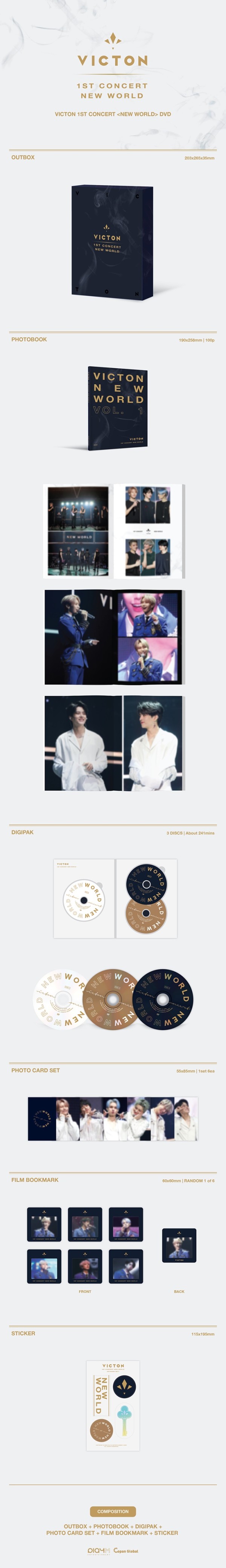 VICTON、ファースト・コンサートを収録したDVDとフォトブックが登場