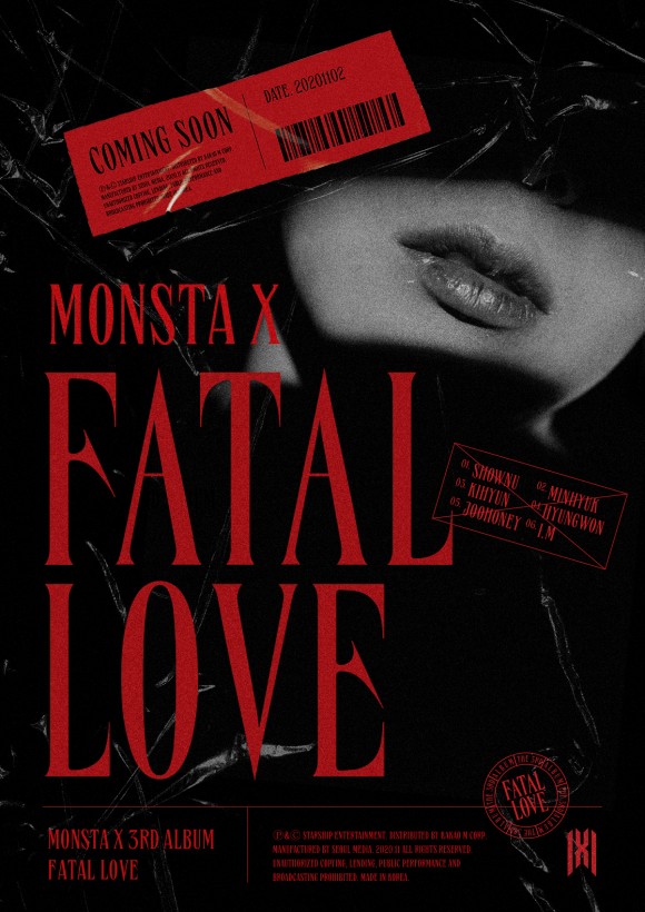 MONSTA X 3rd フルアルバム「FATAL LOVE」発売記念 タワーレコードCD 