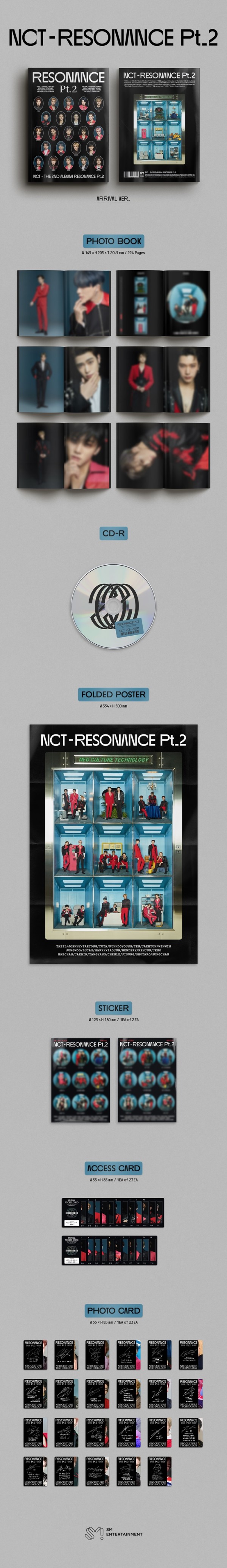 NCT2020 resonance arrival アルバム ジェノ ソンチャンCD