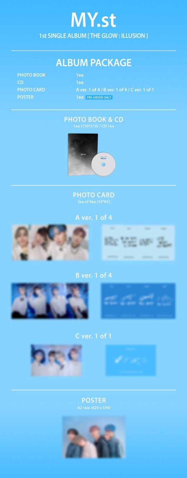 MY.st|ファーストシングル『Glow:Illusion』|今ならオンライン限定15%オフ|
