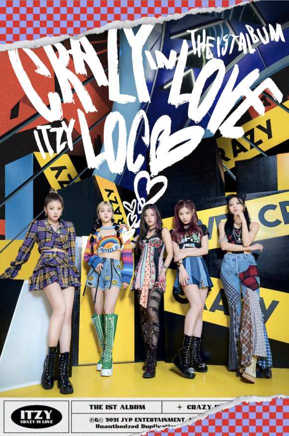 ITZY｜1st Full Album 『CRAZY IN LOVE』 タワーレコード限定特典決定 