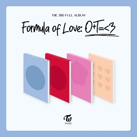 TWICE｜韓国サードアルバム『Formula of Love: O+T=<3』