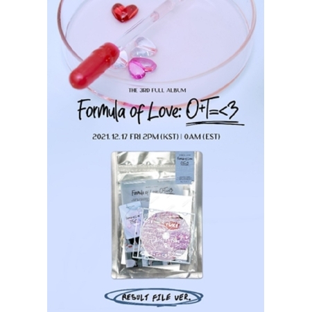 TWICE｜韓国サードアルバム『Formula of Love:O+T=<3』Result file ver.｜