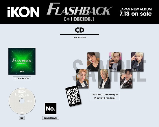 iKON｜日本ニューアルバム『FLASHBACK [+ i DECIDE]』7月13日発売 