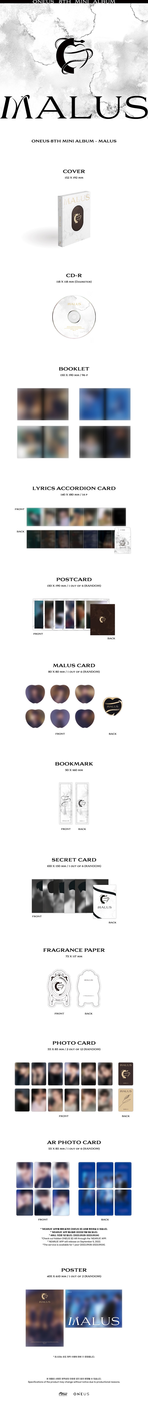 ONEUS｜韓国8枚目のミニアルバム『MALUS』 - TOWER RECORDS ONLINE