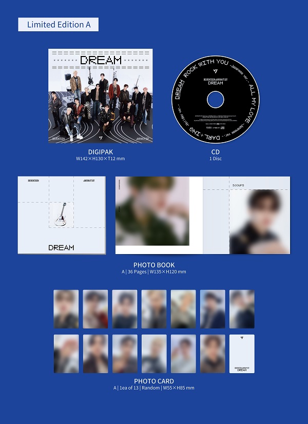 SEVENTEEN｜日本ファーストEP『DREAM』11月9日発売 - TOWER