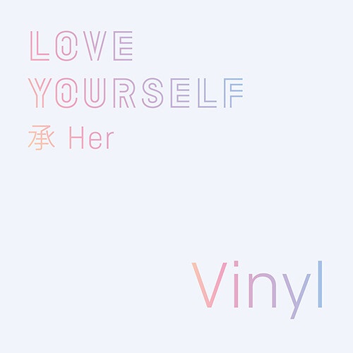 BTS｜韓国5枚目のミニアルバム『Love Yourself 承 'Her'』のアナログ盤 
