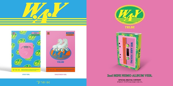 TRI.BE｜韓国セカンドミニアルバム『W.A.Y』CD＆Nemo Ver.でリリース 