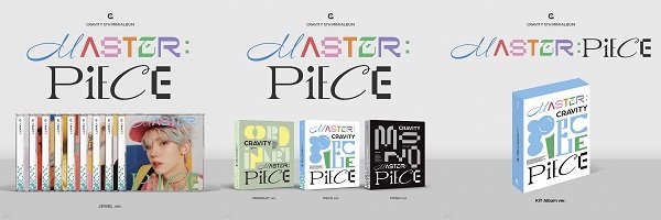 CRAVITY｜韓国5枚目のミニアルバム『MASTER:PIECE』ランダムバージョン 