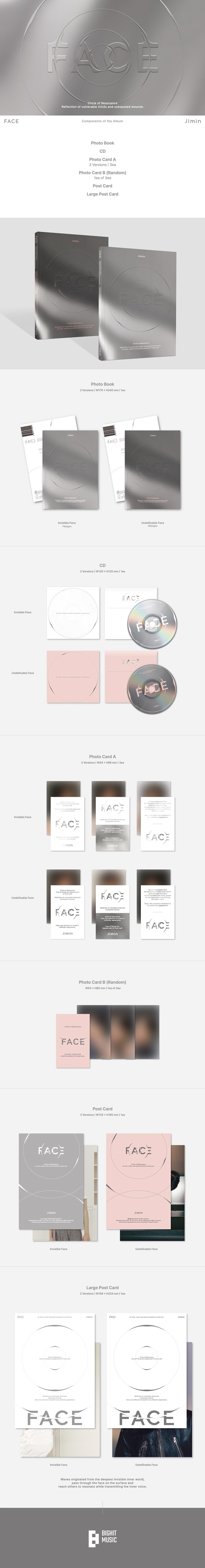 JIMIN (ジミン / BTS)｜ソロアルバム『FACE』CD＆Weverse Albumで ...