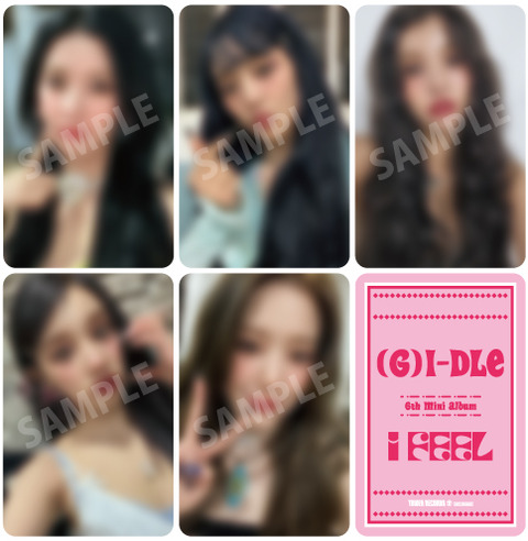 G)I-DLE｜6th Mini Album 『I feel』タワーレコード限定特典付きCD販売