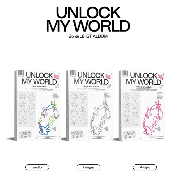 fromis_9|韓国ファーストフルアルバム『Unlock My World』で