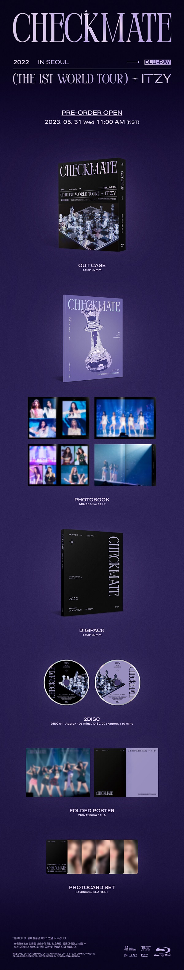 ITZY｜Blu-ray&DVD『2022 ITZY THE 1ST WORLD TOUR <CHECKMATE> in ...