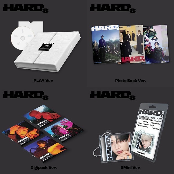 SHINee｜韓国8枚目のフルアルバム『HARD』で約2年2ヶ月振りの
