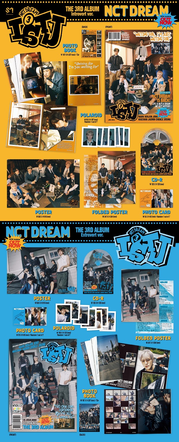 NCT DREAM｜韓国3枚目のフルアルバム『ISTJ』でカムバック！ - TOWER ...