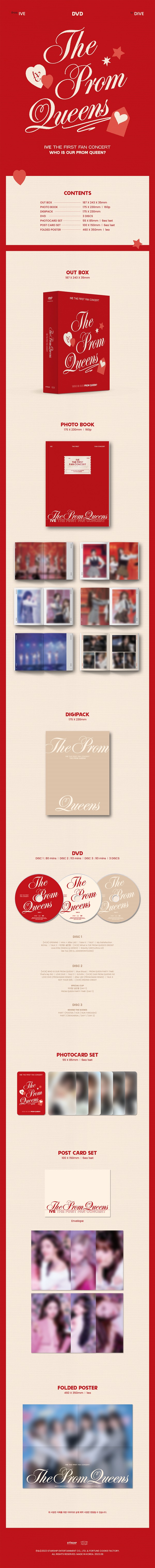 IVE｜『IVE THE FIRST FAN CONCERT <The Prom Queens>』Blu ...