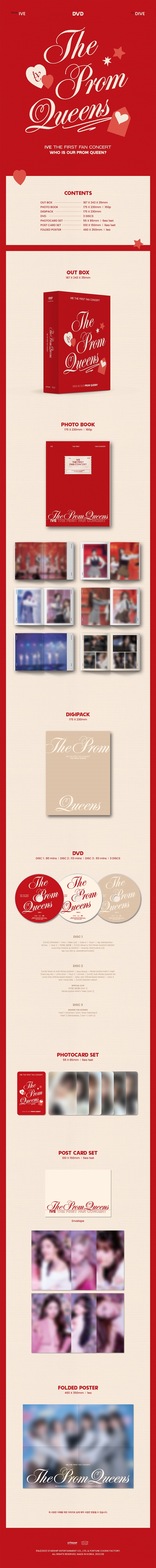 IVE｜『IVE THE FIRST FAN CONCERT <The Prom Queens>』Blu 