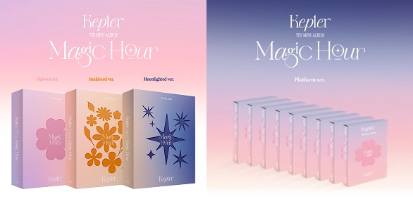 Kep1er｜韓国5枚目のミニアルバム『Magic Hour』CD＆Platform ver 