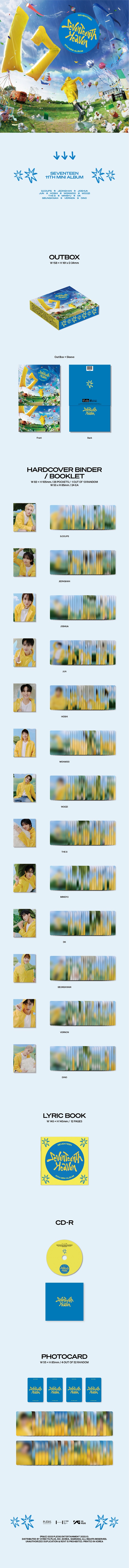 SEVENTEEN｜11th Mini Album『SEVENTEENTH HEAVEN』発売！｜CARAT Ver ...