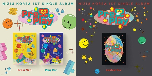 NiziU｜韓国ファーストシングル『Press Play』〈日本限定特典対象外 