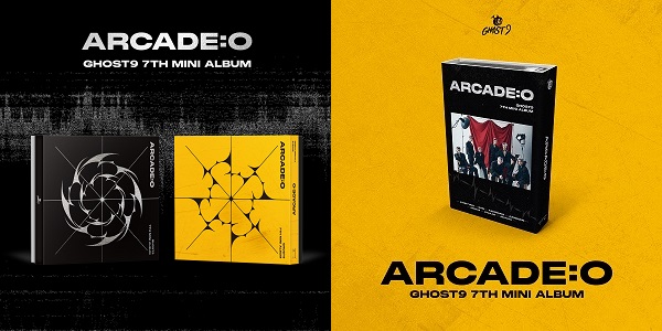 GHOST9｜韓国7枚目のミニアルバム『ARCADE：O』CD＆NEMO ALBUMで 