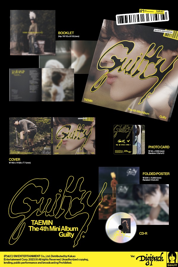 テミン (SHINee)｜韓国4枚目のミニアルバム『Guilty』で2年5ヶ月