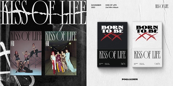 KISS OF LIFE｜セカンドミニアルバム『Born to be XX』リリース 