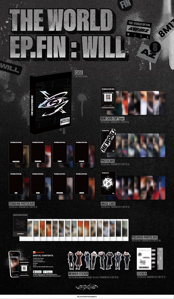 ATEEZ｜韓国セカンドアルバム『THE WORLD EP.FIN：WILL』でカムバック 