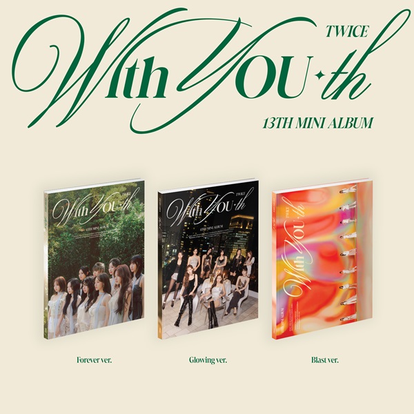 TWICE｜韓国13枚目のミニアルバム『With YOU-th』｜CDはオンライン限定 ...