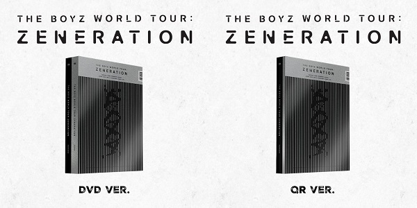 THE BOYZ｜『THE BOYZ 2ND WORLD TOUR : ZENERATION』DVD&QR ver.で 
