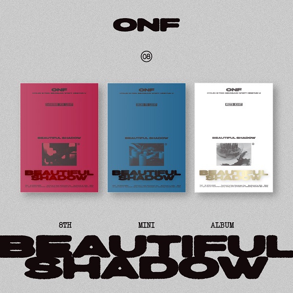 ONF｜韓国8枚目のミニアルバム『BEAUTIFUL SHADOW』｜一部商品対象 