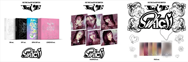 IVE｜韓国セカンドEP『IVE SWITCH』｜CDはオンライン限定セットも販売 