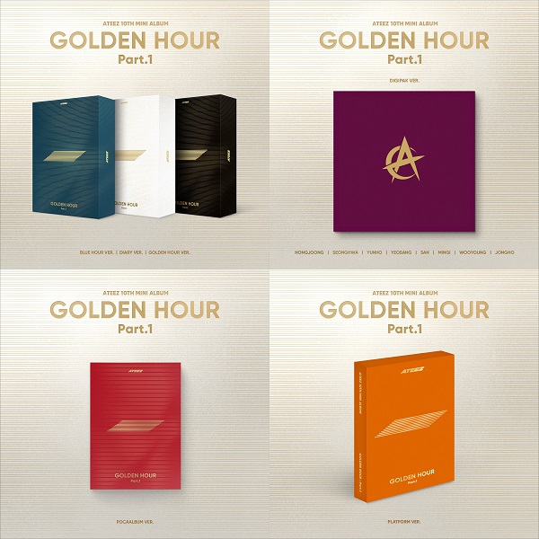 ATEEZ｜韓国10枚目のミニアルバム『GOLDEN HOUR : Part.1』｜STD対象 