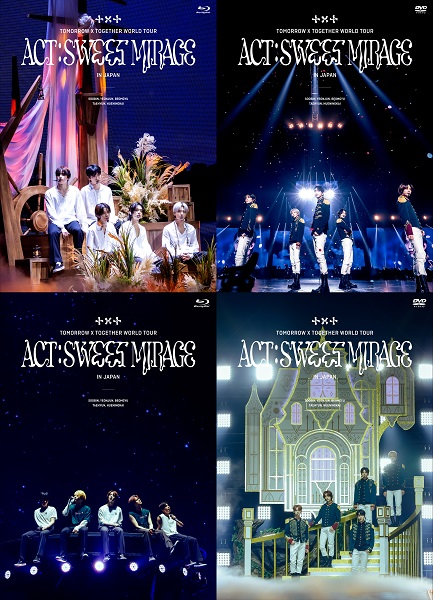 TOMORROW X TOGETHER｜Blu-rayu0026DVD『TOMORROW X TOGETHER WORLD TOUR ＜ACT : SWEET  MIRAGE＞ IN JAPAN』9月4日発売！｜タワレコ特典「A5クリアファイル(5種ランダム)」 - TOWER RECORDS ONLINE