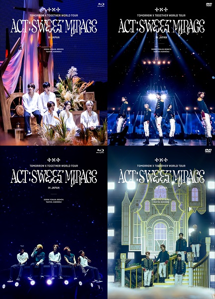 TOMORROW X TOGETHER｜Blu-ray&DVD『TOMORROW X TOGETHER WORLD TOUR ＜ACT : SWEET  MIRAGE＞ IN JAPAN』9月4日発売！｜タワレコ特典「A5クリアファイル(5種ランダム)」 - TOWER RECORDS ONLINE