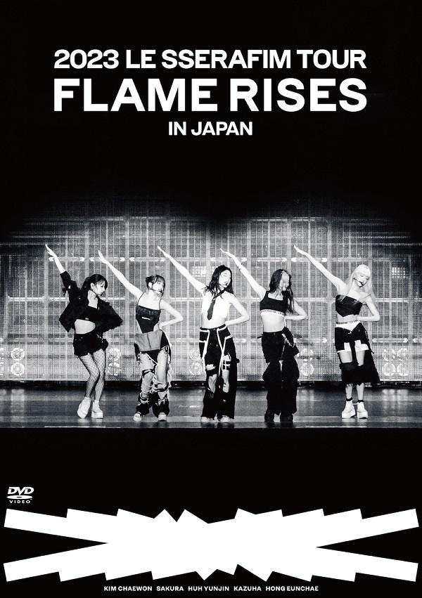 LE SSERAFIM｜Blu-rayu0026DVD『2023 LE SSERAFIM TOUR 'FLAME RISES' IN  JAPAN』9月25日発売！｜タワレコ特典「クリアポスター(A4サイズ)」 - TOWER RECORDS ONLINE